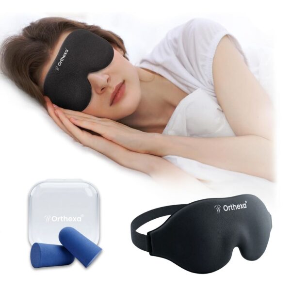 Set für ungestörten Schlaf (Schlafmaske + Ohrstöpsel) Somnia