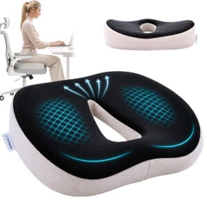 Orthopädisches Sitzkissen ComfortSit aus Memory-Schaum